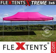 Faltzelt Flextents Pro Xtreme 3x6m Rosa