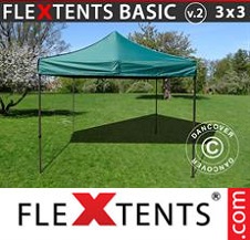 Faltzelt FleXtents Basic 3x3m Grün