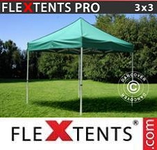Faltzelt FleXtents PRO 3x3m grün