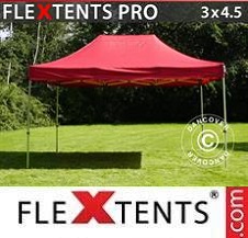 Faltzelt FleXtents PRO 3x4,5m Rot
