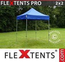 Faltzelt FleXtents PRO 2x2m Blau