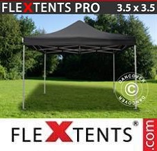 Faltzelt FleXtents PRO 3,5x3,5m Schwarz