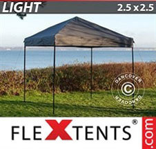 Faltzelt FleXtents Light 2,5x2,5m Grau