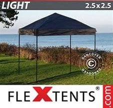 Faltzelt FleXtents Light 2,5x2,5m Schwarz