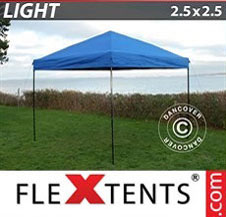 Faltzelt FleXtents Light 2,5x2,5m Blau