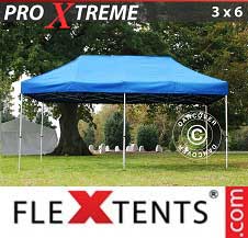 Faltzelt Flextents Pro Xtreme 3x6m Blau