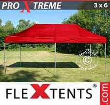 Faltzelt Flextents Pro Xtreme 3x6m Rot