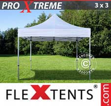 Faltzelt Flextents Pro Xtreme 3x3m Weiß